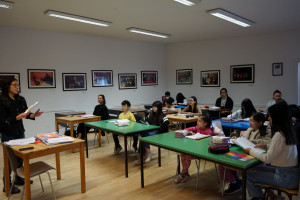 THĂM MỘT LỚP HỌC TIẾNG VIỆT TẠI AWO BERLIN