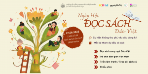THƯ MỜI: THAM GIA NGÀY HỘI ĐỌC SÁCH SONG NGỮ ĐỨC-VIỆT DO NHÀ XUẤT BẢN HOMAMI TỔ CHỨC