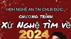 THƯ MỜI: Tham dự đại hội Hội ĐH Nghệ An tại CHLB Đức và thưởng thức đêm ca nhạc ´Xứ Nghệ tìm về´
