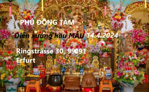 THƯ MỜI: Diễn xướng hầu Mẫu tại Phủ Đồng Tâm TP Erfurt